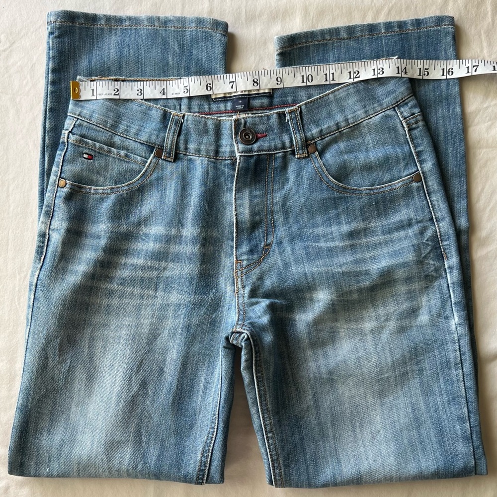 Tommy Hilfiger Jeans Womens 16 Blue Relaxed Fit - Picture 7 of 8